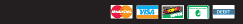 MasterCard Visa Discover American Express Debit Accepted